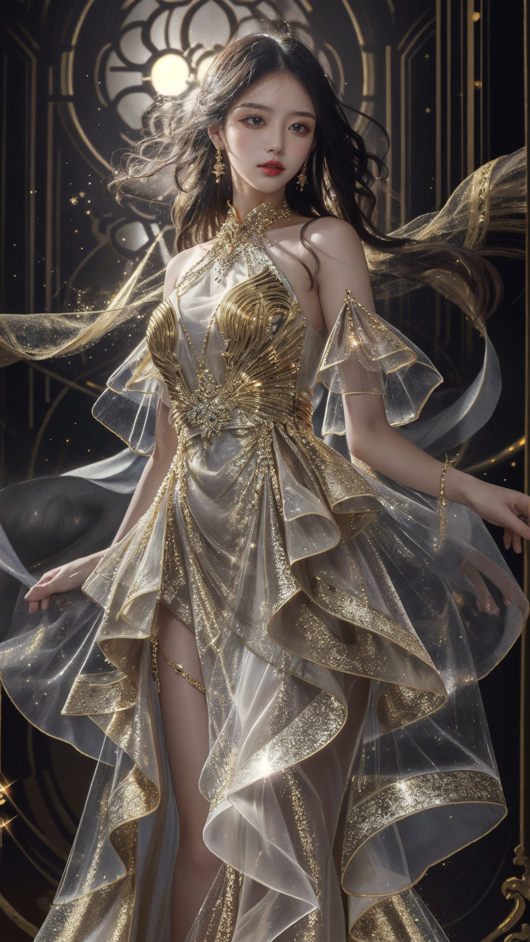 13754-3726536573-masterpiece, best quality,highres, 1girl, _lora_jinmeng_0.7_, jinmeng, golden dress, sparkle, see-through, layered dress, jewelr.png